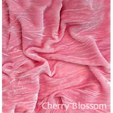 БАРХАТ ИЗ НАТУРАЛЬНОГО ШЕЛКА Cherry-Blossom