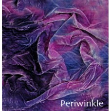 БАРХАТ ИЗ НАТУРАЛЬНОГО ШЕЛКА Periwinkle